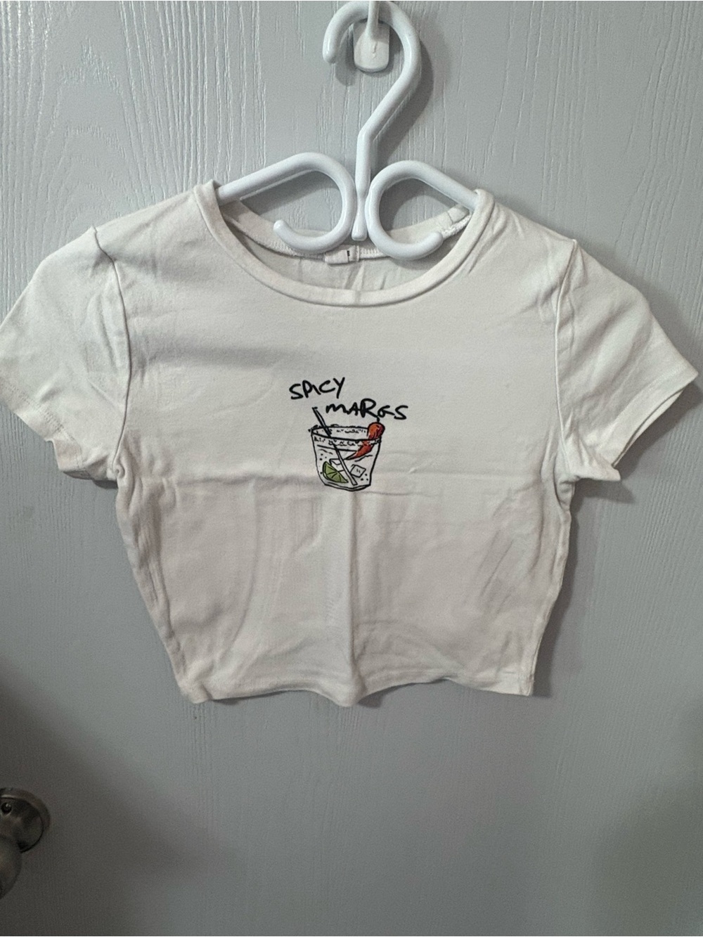 3 for $15 Garage White spicy marg crop top size medium